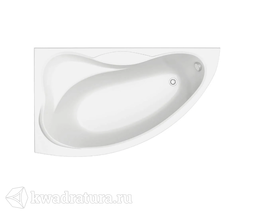 Акриловая ванна Bas Вектра (левая) 150*90 см + каркас В 00007